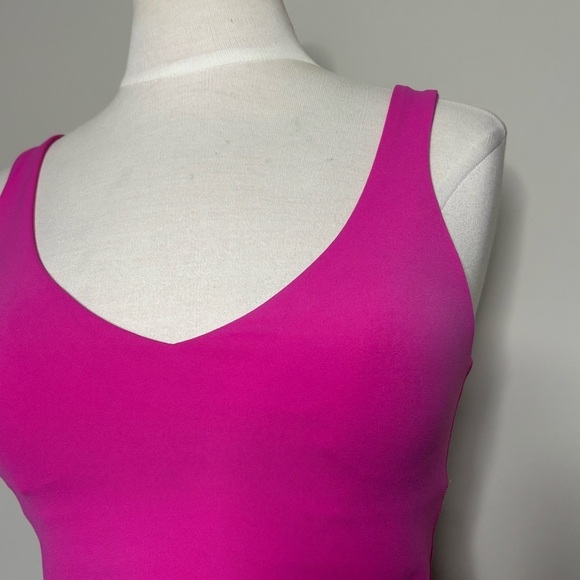 Lululemon Align Tank Top Light Support Hot Pink, Size 4 - Picture 2 of 6
